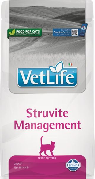 FARMINA Vet Life Struvite Management cat 2 kg dla kota z problemami w układem moczowym