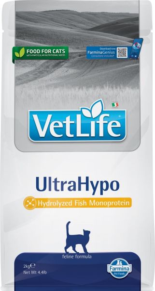 FARMINA Vet Life UltraHypo Cat 2kg karma dla kota z alergią