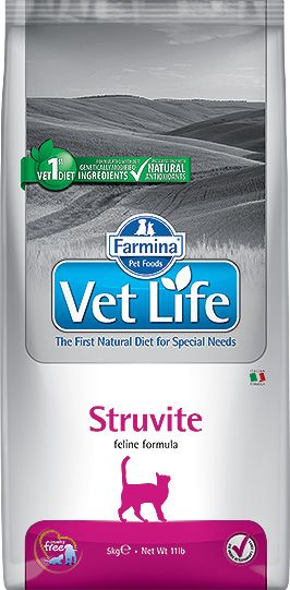 FARMINA Vet Life Struvite Cat 10 kg dla kota z problemami z układem moczowym