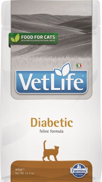 FARMINA Vet Llife Diabetic Cat 400g sucha karma dla kotów z cukrzycą