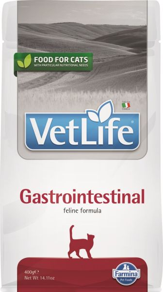 FARMINA Vet life Gastrointestinal Cat 400g sucha karma dla kotów z problemami żołądkowymi