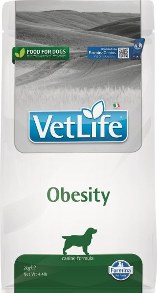 FARMINA Vet Life Obesity Dog 2 kg karma dla psa z nadwagą