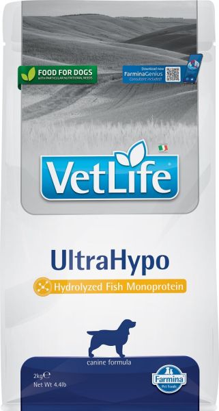 FARMINA Vet Life UltraHypo Dog 2 kg karma dla psa z alergią