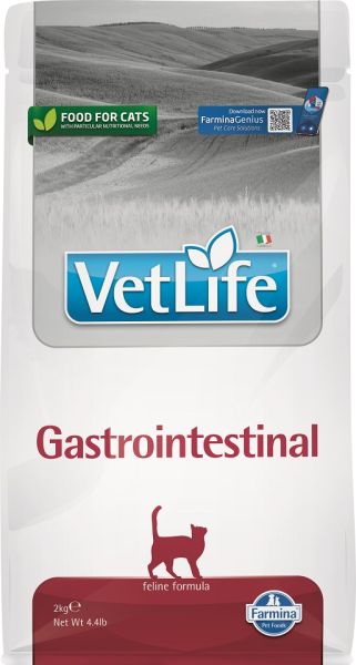FARMINA Vet life Gastrointestinal Cat 2 kg sucha karma dla kotów z problemami żołądkowymi
