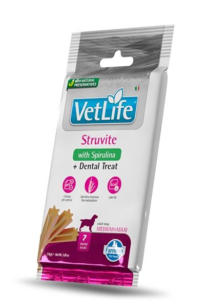 FARMINA Vet Life Dental Treat Struvite Medium/Maxi 100 g (7 szt) przysmak dentystyczny dla średnich i dużych psów