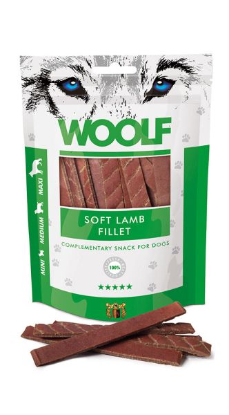 WOOLF Soft Lamb Fillet 100g miękkie paski z jagnięciny