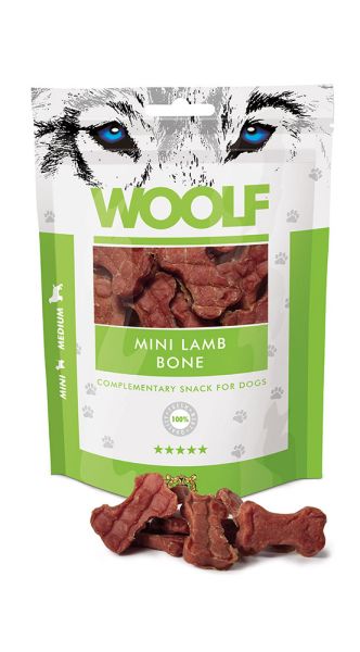 WOOLF Mini Lamb Bone 100g małe kosteczki z jagnięciną