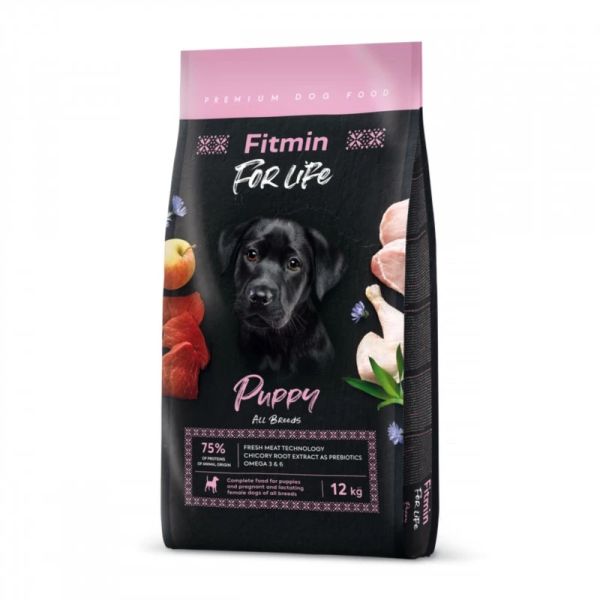 FITMIN Dog For Life Puppy karma dla szczeniąt 12 kg