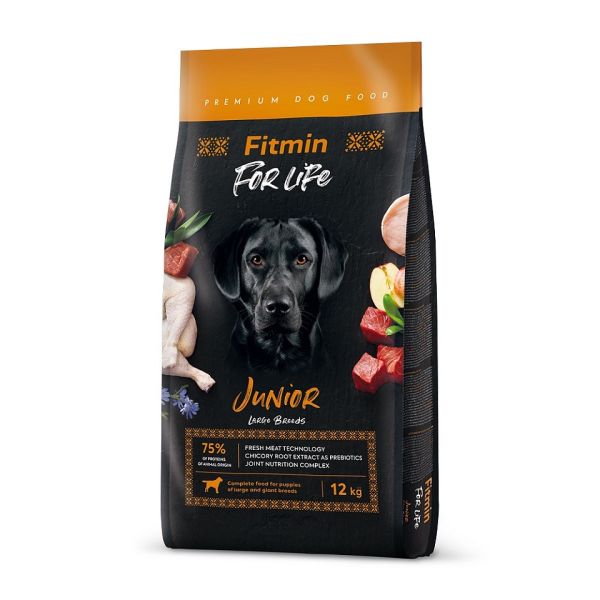 FITMIN Dog For Life Junior Large breed 12kg dla szczeniąt dużych ras