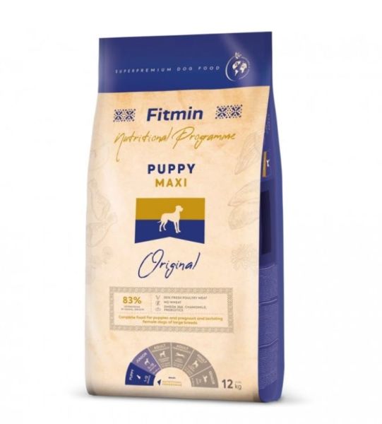 FITMIN dog maxi puppy 12 kg dla szczeniąt ras dużych