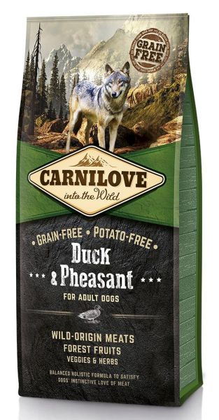 CARNILOVE Duck&amp;Pheasant Adult kaczka i bażant 4 kg