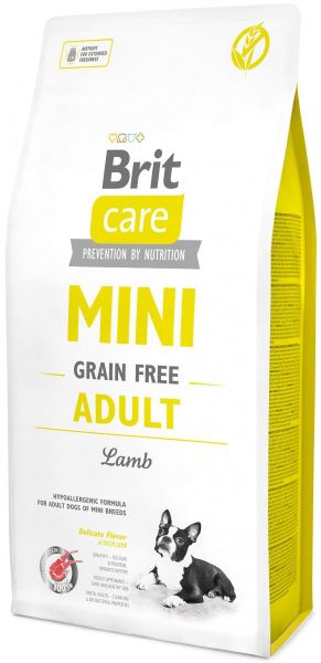 BRIT Care Grain-Free Mini adult lamb 7 kg