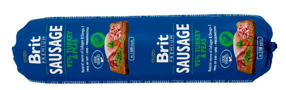BRIT Sausage Chicken turkey &amp; pea 800 g