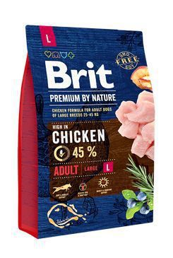 BRIT Premium By Nature Adult Large L Chicken 3 kg