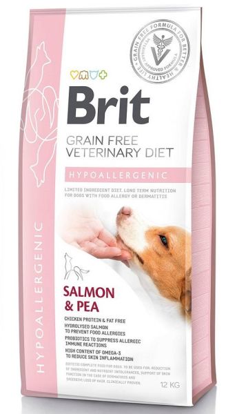 BRIT Veterinary Diets Dog Hypoallergenic 12 kg