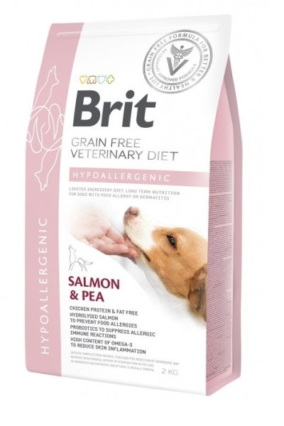 BRIT Veterinary Diets Dog Hypoallergenic 2 kg