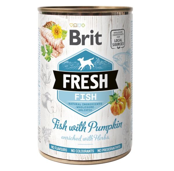 BRIT FRESH fish &amp; pumpkin 400 g ryba i dynia