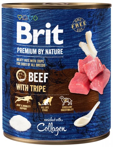 BRIT Premium by Nature 800 g wołowina i podroby dla psa
