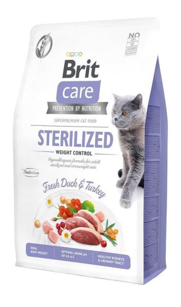 BRIT Care Cat Grain-Free Sterlized Weight Control 0,4 kg