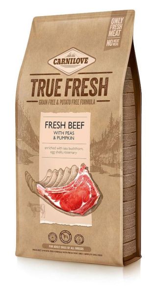 CARNILOVE True Fresh Beef karma z wołowiną dla psa 4 kg