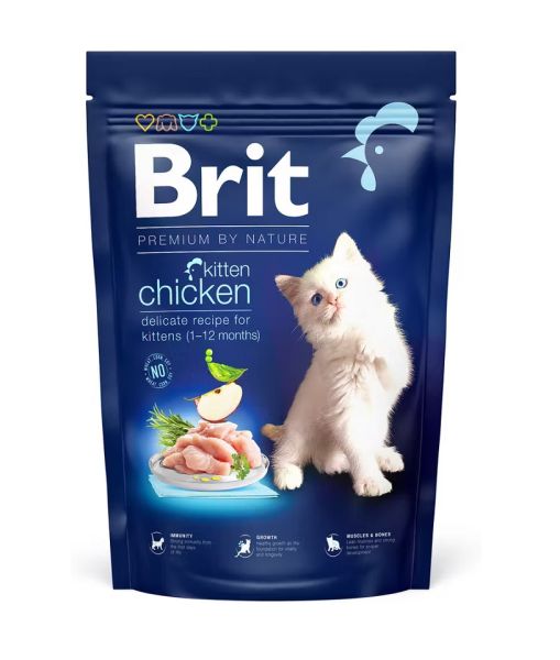 BRIT Cat Premium by Nature Kitten chicken 300 g