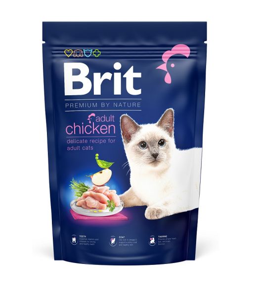 BRIT Cat Premium by Nature Adult chicken 800 g