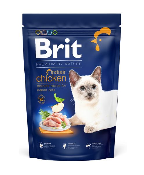 BRIT Cat Premium by Nature Indoor chicken 800 g