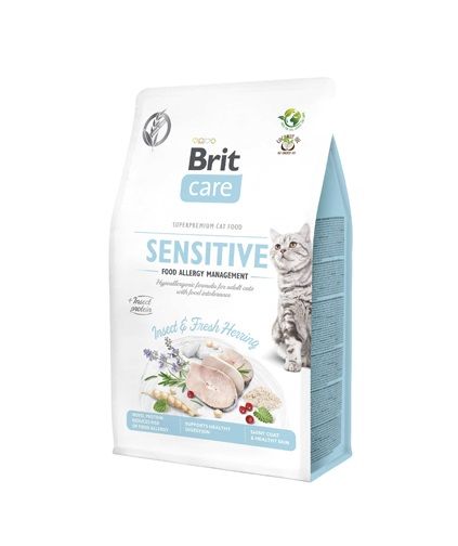 BRIT Care Cat Grain-Free Insect &amp; Herring Sensitive 400 g