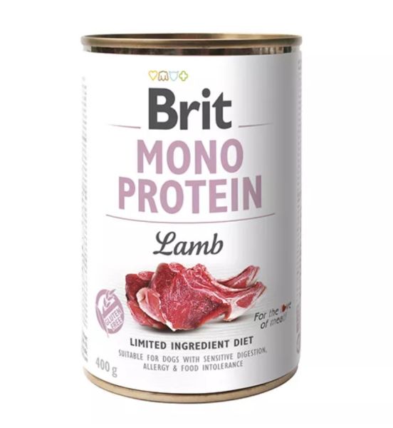 BRIT Mono Protein Lamb 400 g monoproteinowa karma jagnięcina