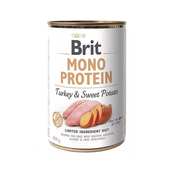 BRIT Mono Protein Turkey & Sweet Potato 400 g monoproteinowa karma indyk i batat