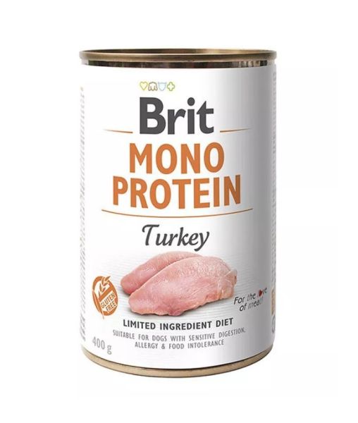 BRIT Mono Protein Turkey 400 g monoproteinowa karma indyk