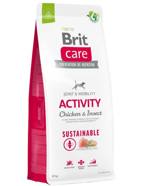 BRIT Care Dog Sustainable Activity Chicken &amp; Insect dla psów z kurczakiem i insektami 12kg