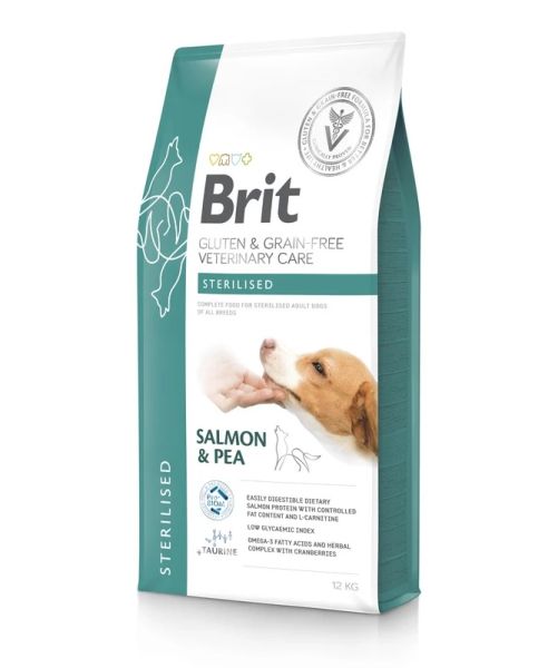 BRIT Veterinary Care Dog Gluten Grain free Sterilised 12 kg