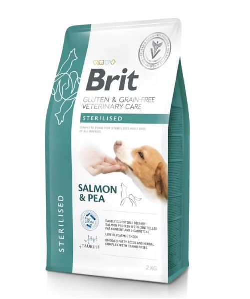 BRIT Veterinary Care Dog Gluten Grain free Sterilised 2 kg