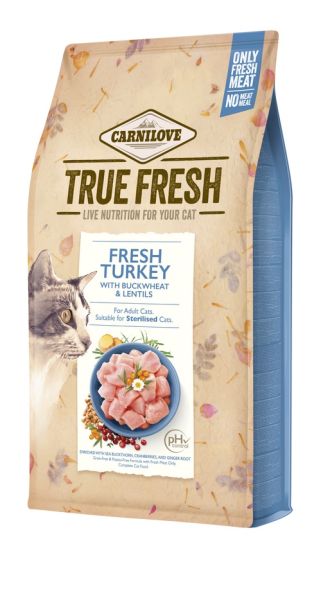 CARNILOVE Cat True Fresh Turkey 1,8 kg