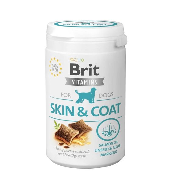BRIT Vitamins Dog Skin Coat 150 g suplement dla psa wspierający skórę i sierść