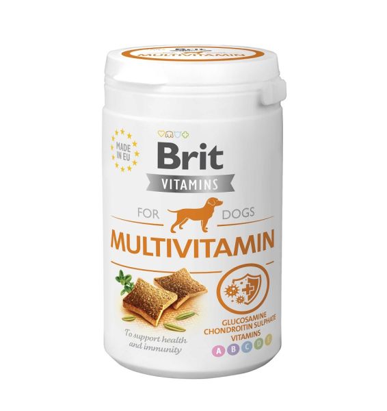 BRIT Vitamins Dog Multivitamin 150 g suplement dla psa wspierający dobre samopoczucie