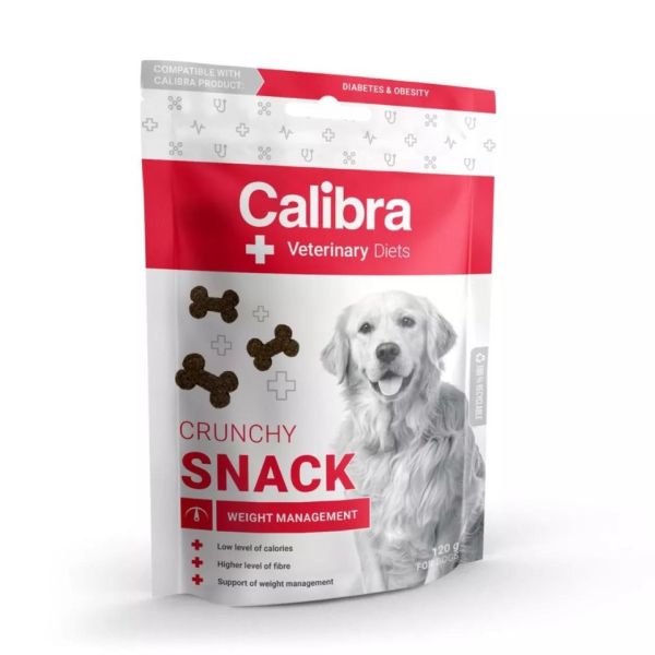 CALIBRA Veterinary Diet Crunchy Snack Weight Management 120 g