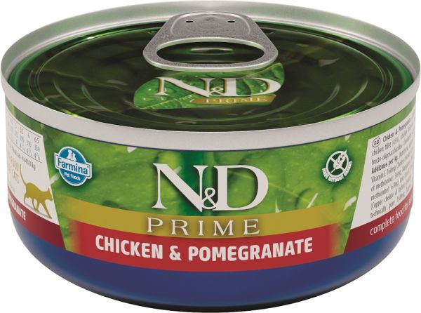 FARMINA N&amp;D Cat prime chicken &amp; pomegranate 70 g