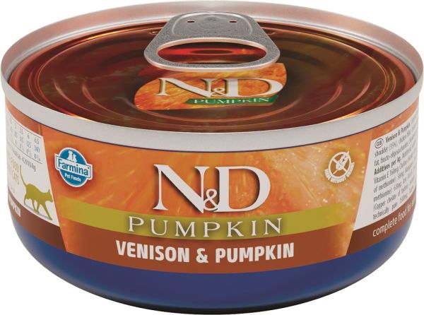 FARMINA N&amp;D Cat venison&amp;pumpkin 70 g