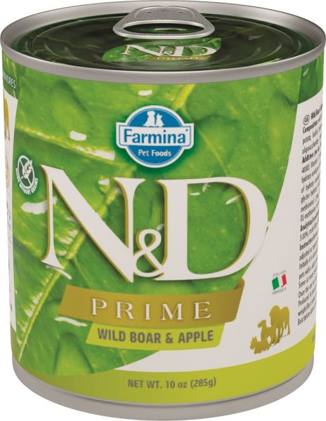 FARMINA N&amp;DPrime Dog boar &amp; apple 285 g