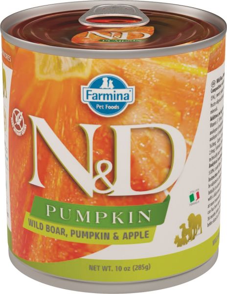 FARMINA N&amp;D Pumpkin Dog boar &amp; apple 285 g