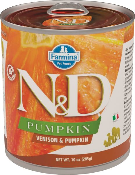 FARMINA N&amp;D Pumpkin Dog venison &amp; pumpkin 285 g