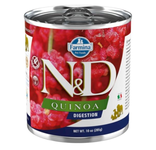 FARMINA N&amp;D Quinoa Digestion Dog 285 g jagnięcina dla psów z zaburzeniami trawienia