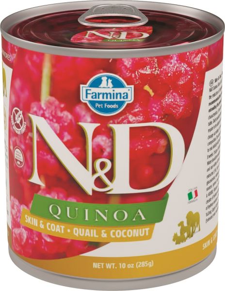 FARMINA N&amp;D Dog quinoa quail&amp;coconut 285 g