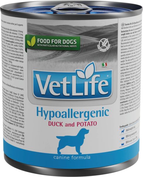 FARMINA Vet Life Hypoallergenic Duck &amp; Potato karma dietetyczna dla psów 300 g