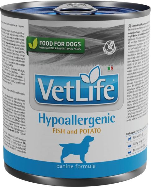 FARMINA Vet Life Canine Hypoallergenic Fish &amp; Potato karma dla psa 300 g