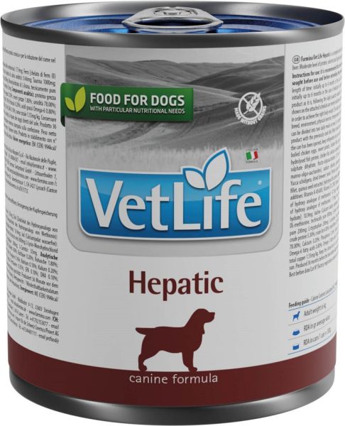 FARMINA Vet Life Natural Diet Dog Hepatic karma dietetyczna dla psów 300 g