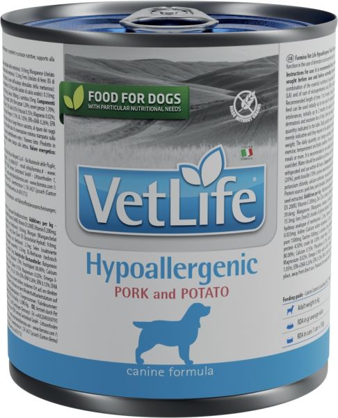 FARMINA Vet Life Natural Diet Dog Hypoallergenic Pork &amp; Potato 300 g