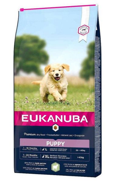 EUKANUBA Puppy Large Breed Lamb &amp; Rice 24 kg (2 x 12 kg)